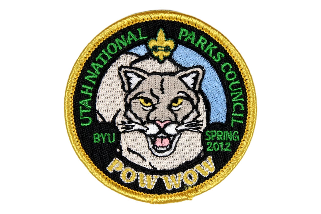 2012 BYU Merit Badge Pow Wow Patch Spring