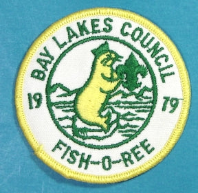 Bay Lakes Council 1979 Fish O Ree Patch