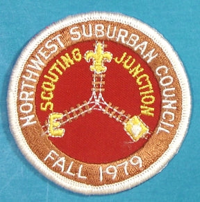 Northwest Suburban 1979 Fall Scouting Junction Patch
