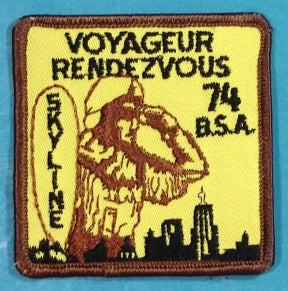 Voyageur Rendezvous 1974 Patch