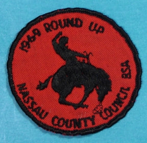 Nassua County 1969 Round Up Patch