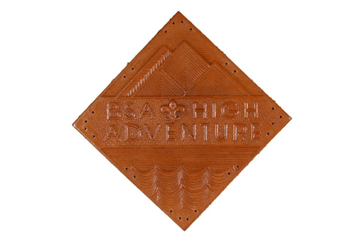 High Adventure Leather Patch