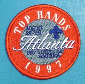 1997 Top Hands Meeting Patch