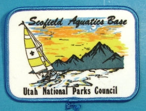 Scofield Aquatics Base Camp Patch Silk Screen