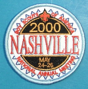 2000 National Meeting Patch