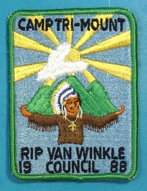 Tri-Mount Camp Patch 1988