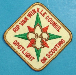 Rip Van Winkle Spotlight on Scouting Patch 1984