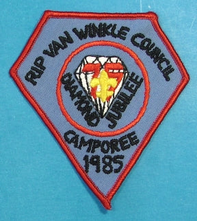 Rip Van Winkle Camporee Patch 1985