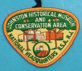 Johnston Historical Museum Patch Plain Back