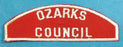 Ozarks Council Red and White Council Strip