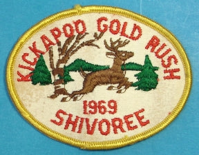 Kickapoo Gold Rush 1969 Shivoree Patch