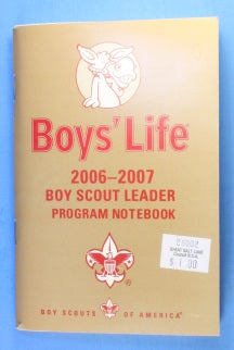 2006-2007 Boy Scout Leader Notebook