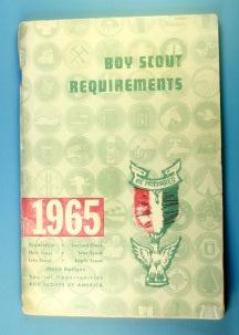 Boy Scout Requirements Book 1965