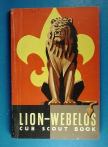 Lion-Webelos Cub Scout Book 1965