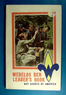 Webelos Den Leader's Book 1981