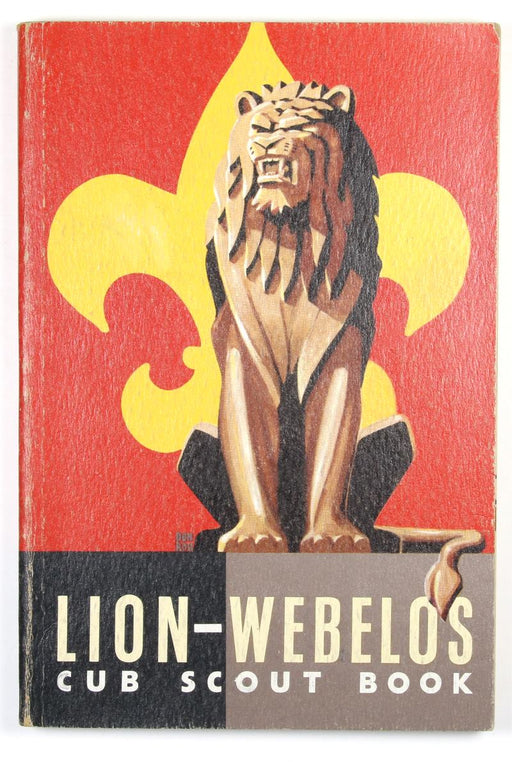 Lion-Webelos Cub Scout Book 1955
