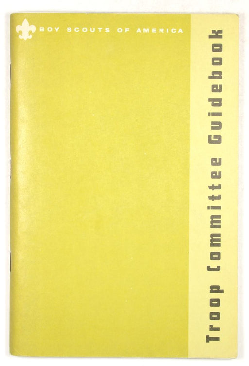 Troop Committee Guidebook 1968