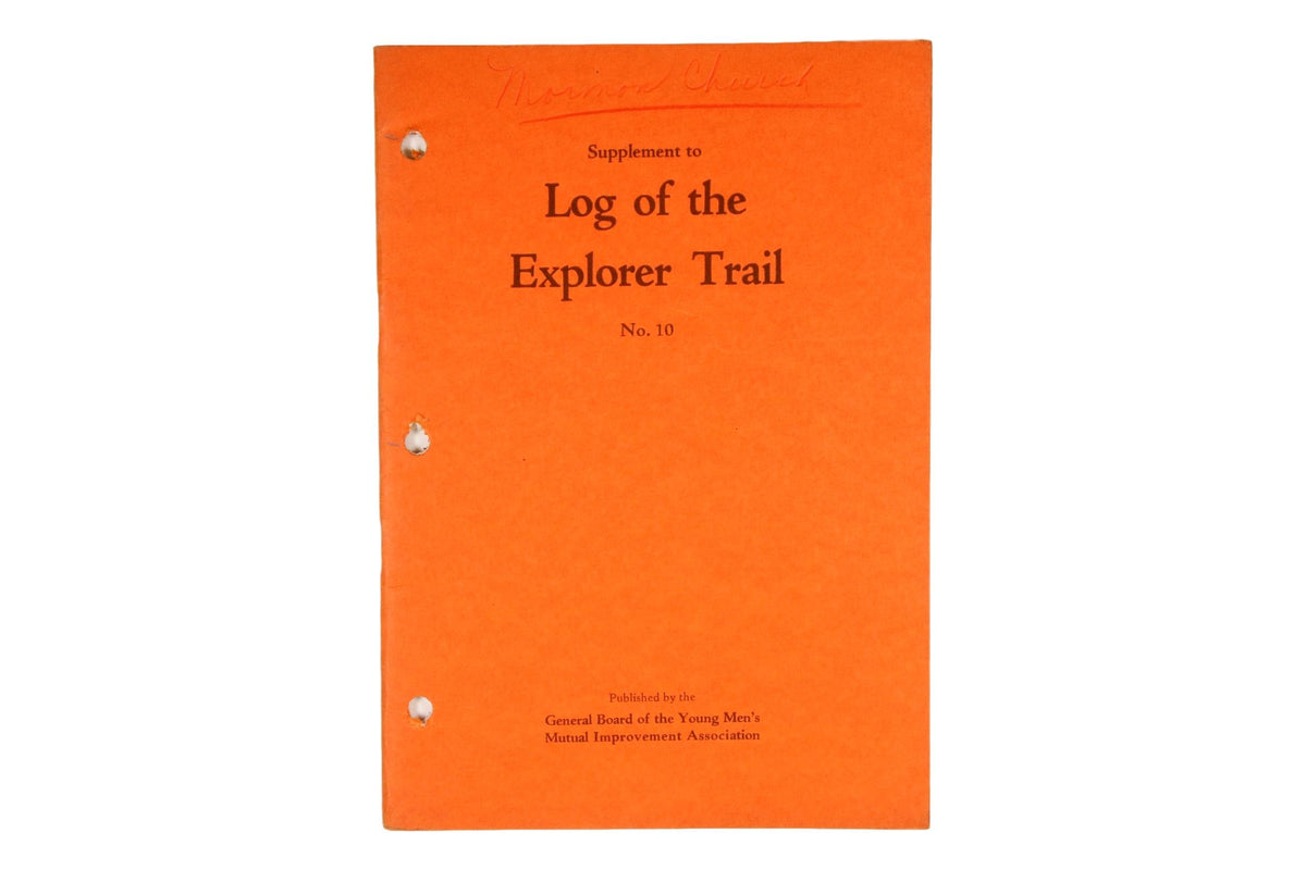 Log of the Explorer Trail Book — Eagle Peak Store