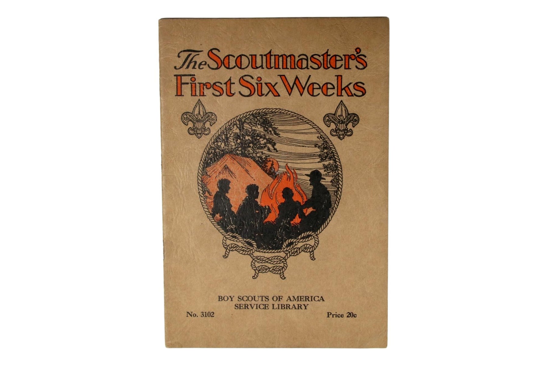 Service Library - The Scoutmaster's First Six Weeks 1933
