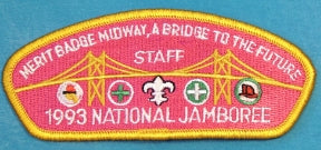1993 NJ JSP Merit Badge Midway Staff