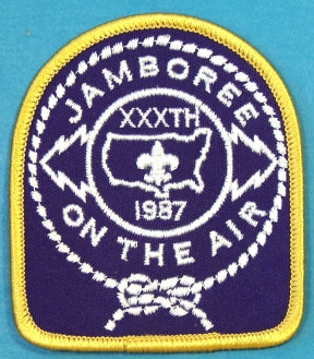 1987 Jamboree on the Air Patch