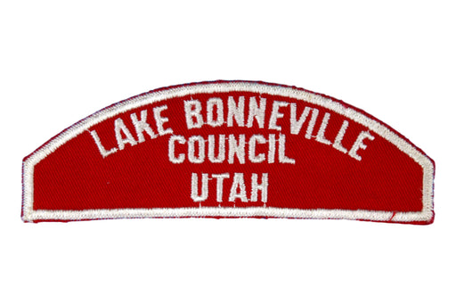 Lake Bonneville Red and White Council Strip