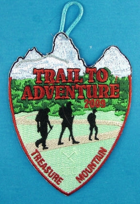 Treasure Mountain Scout Camp Patch 2009