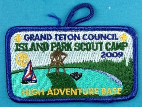 Island Park Scout Camp Patch 2009
