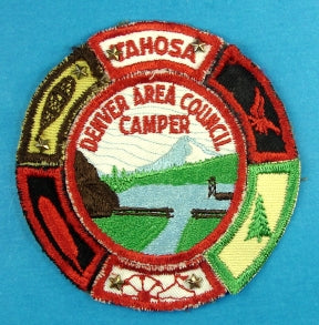 Denver Area Camper Patch with 6 Segments