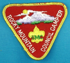 Rocky Mountain Council Camper Patch