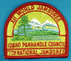 Idaho Panhandle JSP 1969 NJ and 1967 WJ Patch