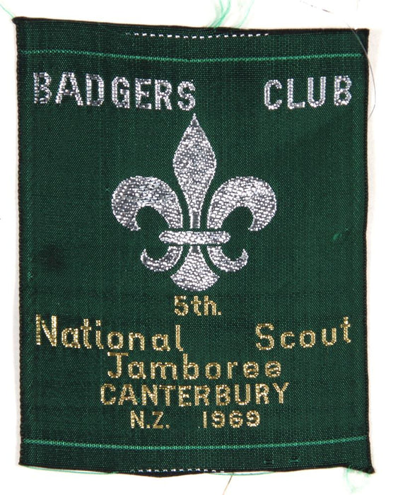 Badgers Club Patch 1969