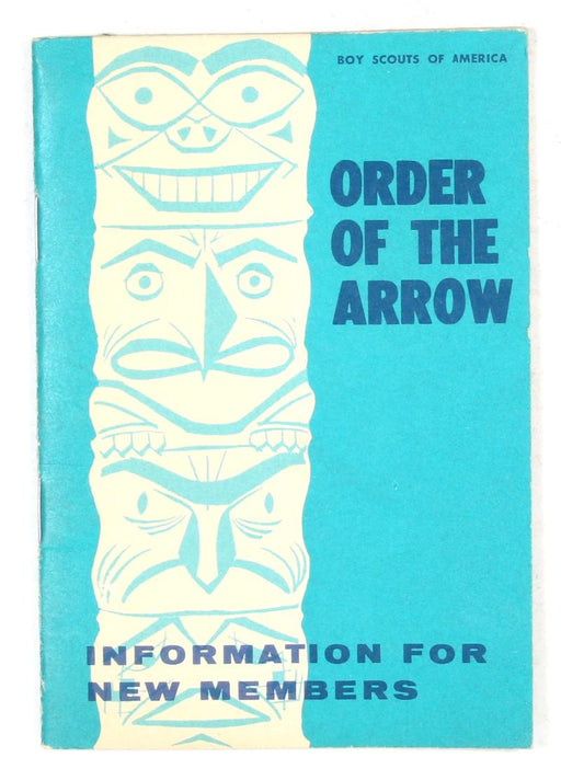 Order of the Arrow Information for New Members Book 1972