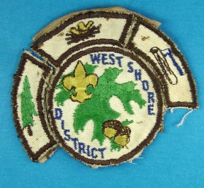 West Shore District Patch and Three Segments