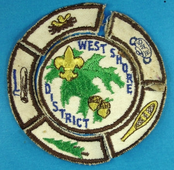 West Shore District Patch and Five Segments