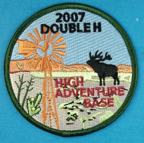 2007 Philmont Double H High Adventure Base Patch