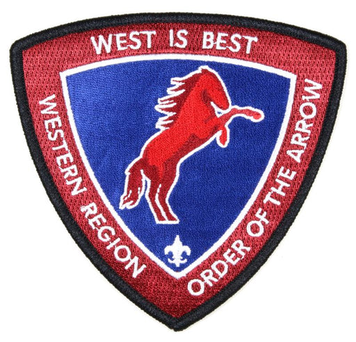 Western Region Order of the Arrow West is Best Patch