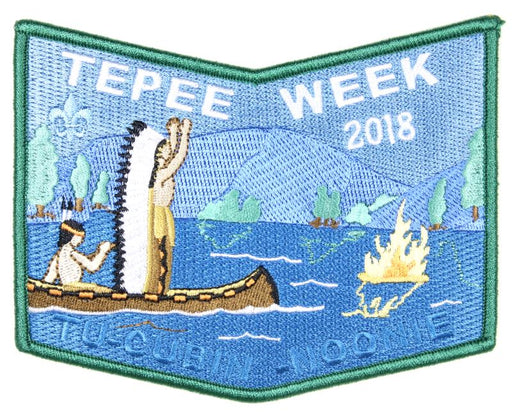 Lodge 508 Patch X-? 2018 TePee Week