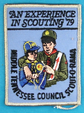 Middle Tennessee 1979 Scout O Rama Patch