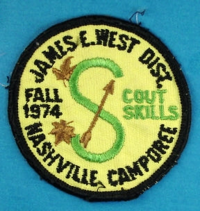 Middle Tennessee James West District Patch