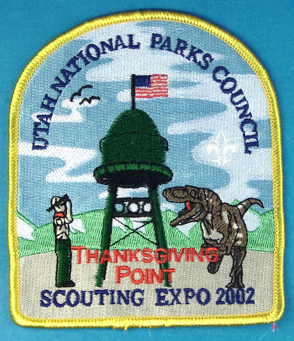 2002 Scout Expo Patch Dark Green Tower