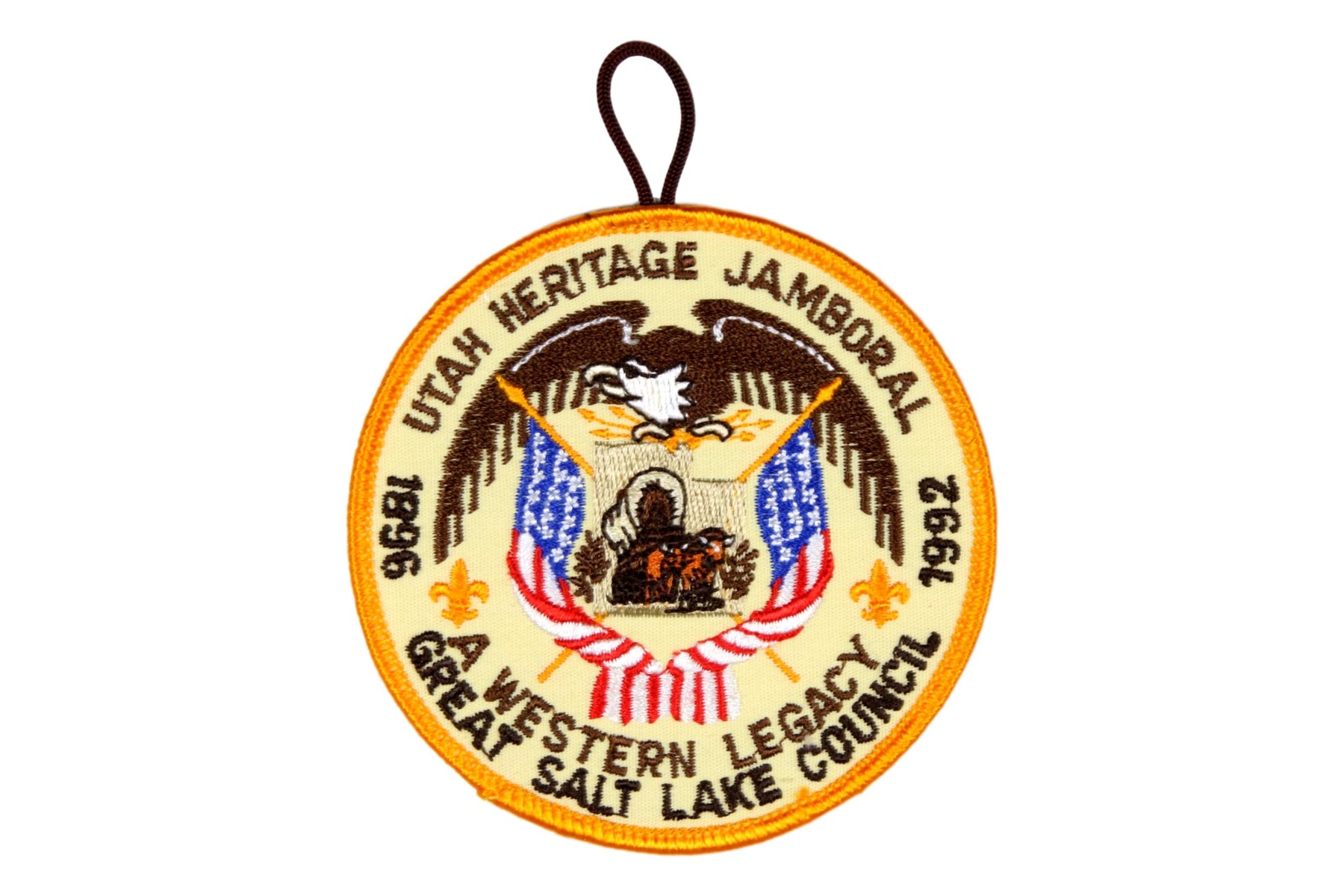1992 Great Salt Lake Utah Heritage Jamboral Patch