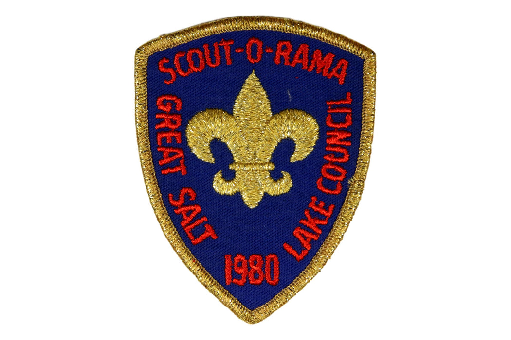 1980 Great Salt Lake Scout O Rama Patch