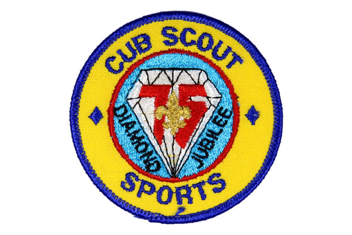 Cub Scout Sports Patch Paper Back