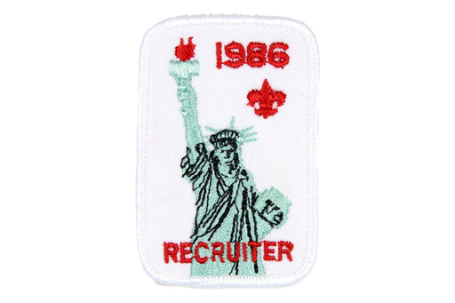 Recruiter Patch 1986