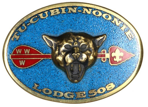 Lodge 508 Executive Committee Turquois Belt Buckle