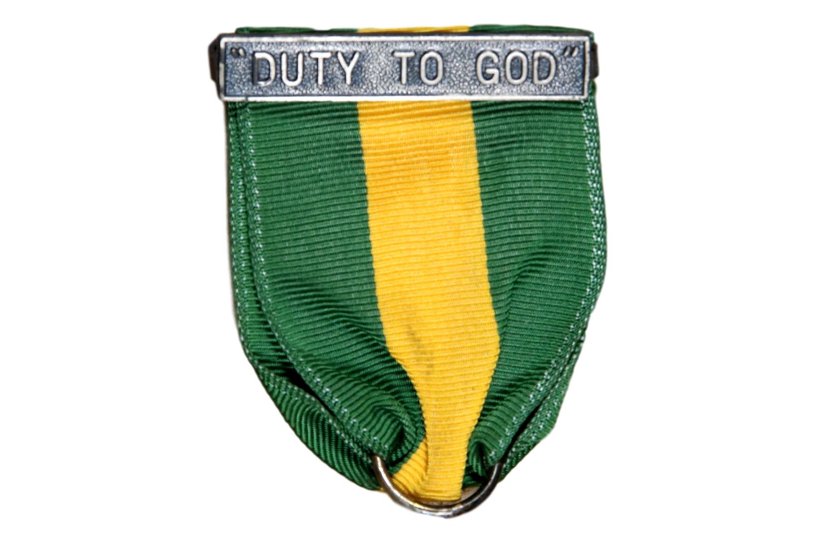 Duty to God Ribbon Only