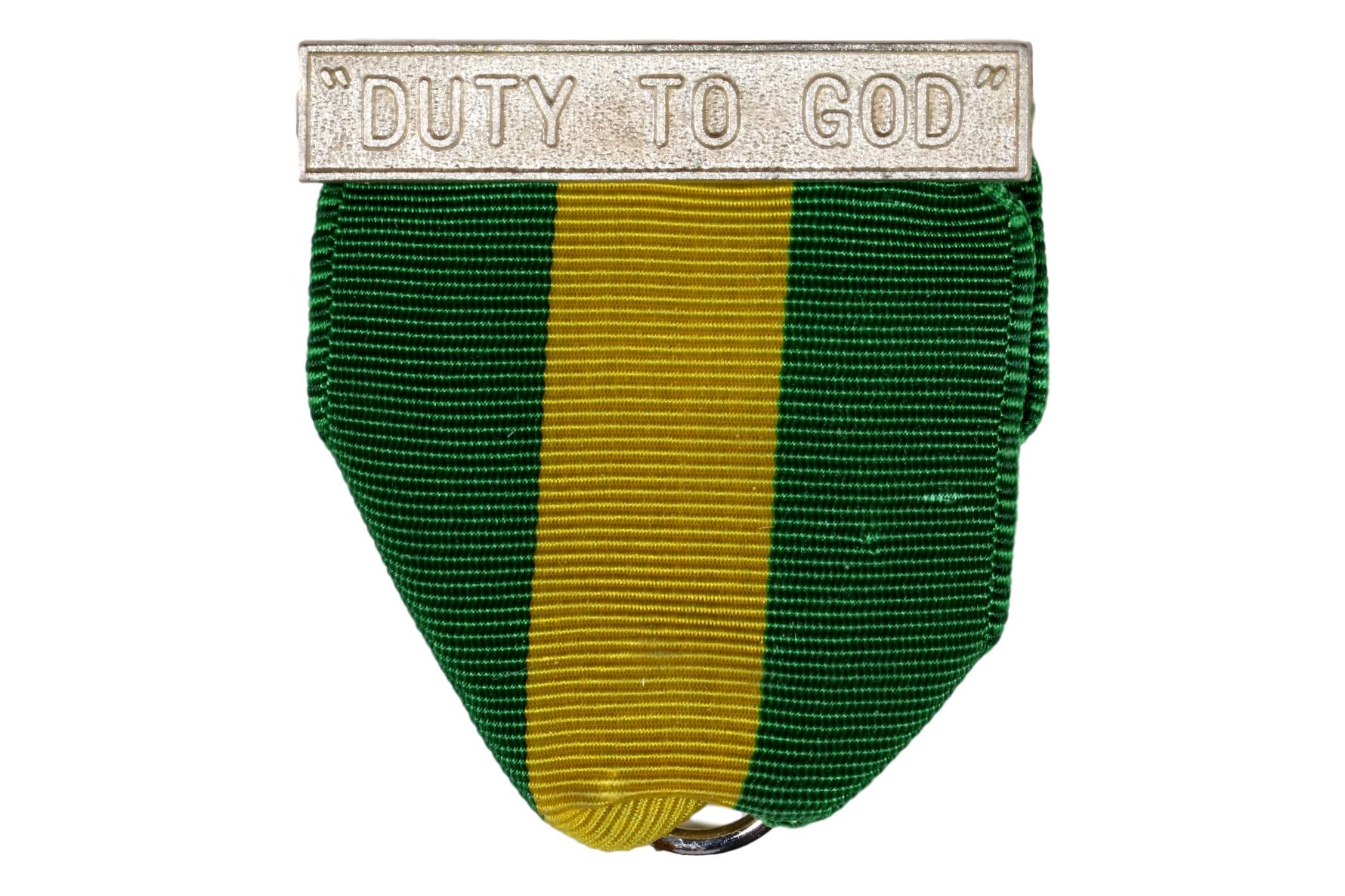Duty to God Ribbon Only