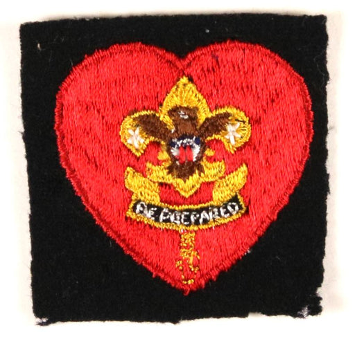 Life Rank Patch on Sea Scout Black