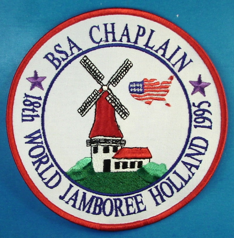 1995 WJ Jacket Patch BSA Chaplain